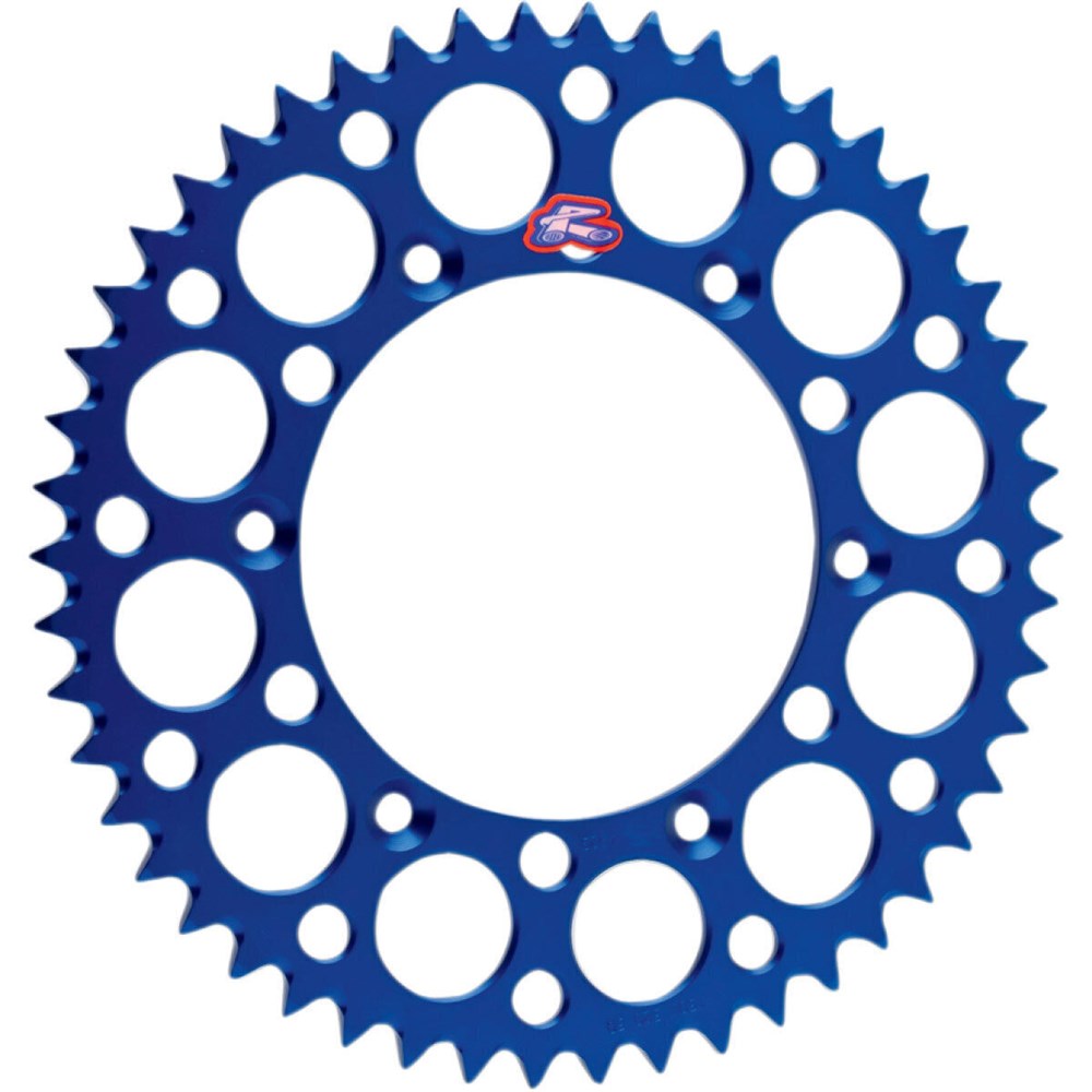 RENTHAL REAR SPROCKET MX ULTRALIGHT GROOVED YZ65 18 BLU 47T (121U-420-47GBBU)