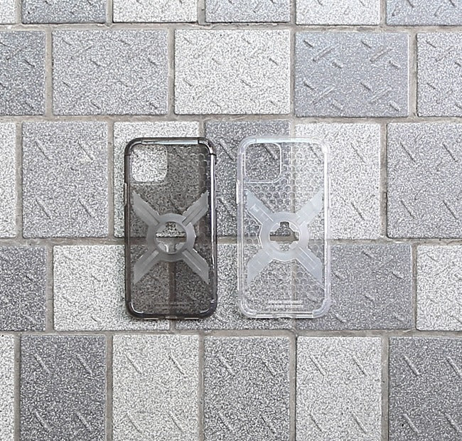 iPhone 11 X-Guard Case Clear Grey + Infinity Mount