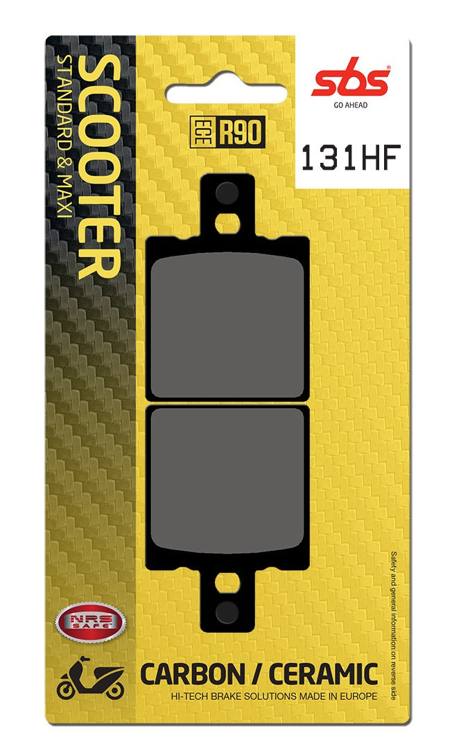 SBS FRICTION - Ceramic Front / Rear Scooter Brake Pads (SBS 583) - 131HF-