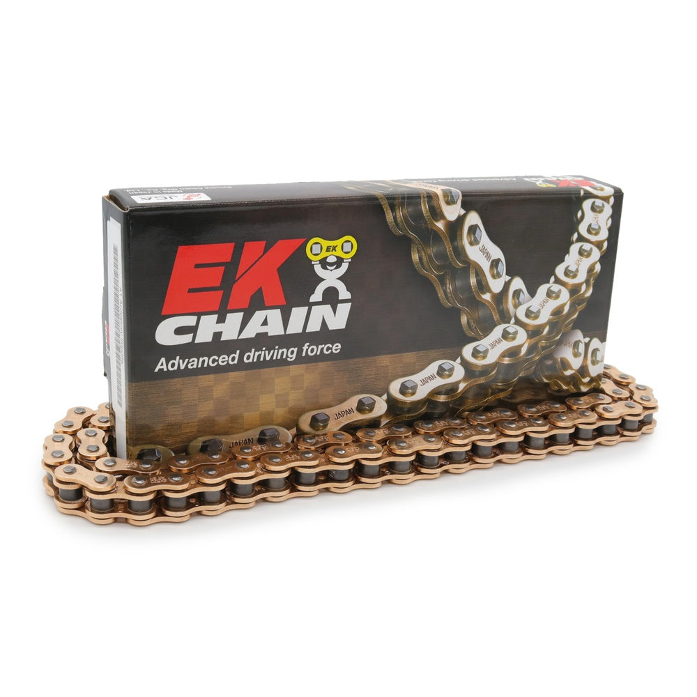 EK 520 RR/SM SX-Ring Narrow Race Chain 120L - Gold (10)