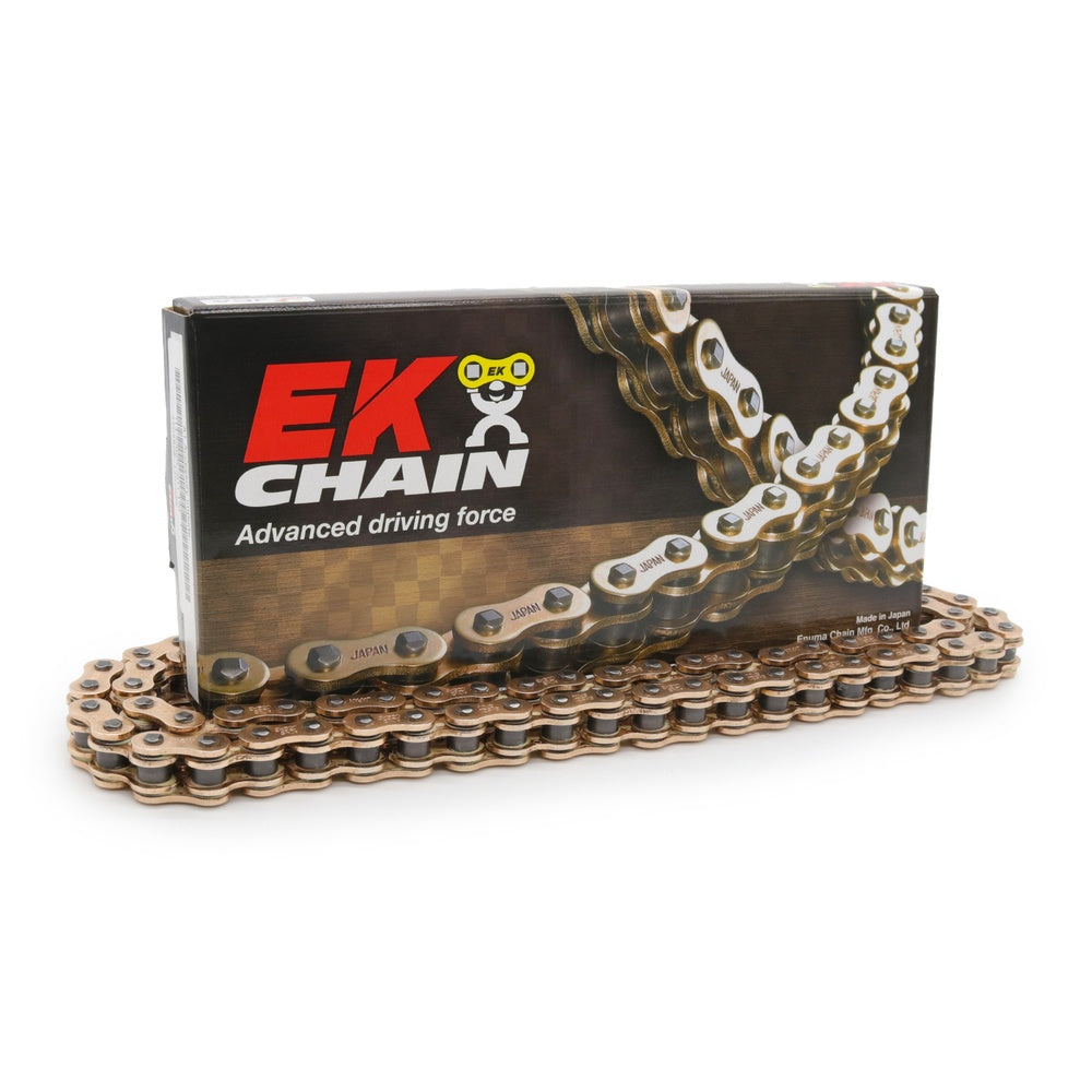 EK 525 NX-Ring Super H/Duty Gold Chain 130L (10)