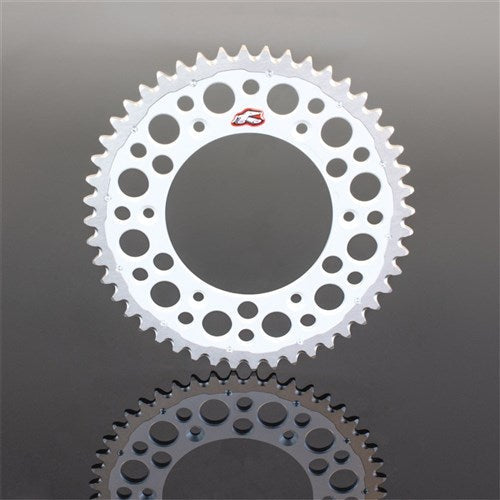 RENTHAL TWINRING REAR SPROCKET SIL 48T