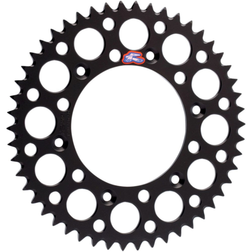 RENTHAL REAR SPROCKET MX ULTRALIGHT GROOVED BLK 52T (150U-520-52GBBK)