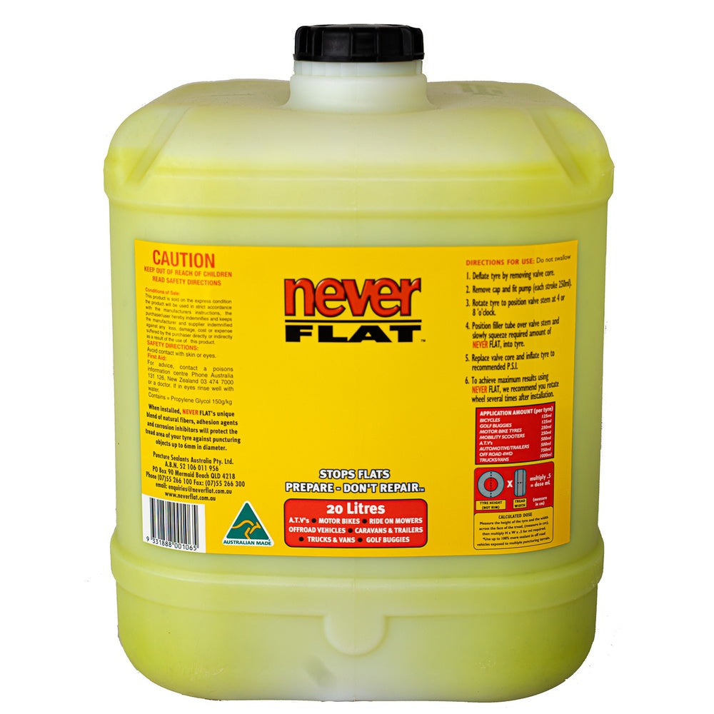 Never Flat - 20 Litre
