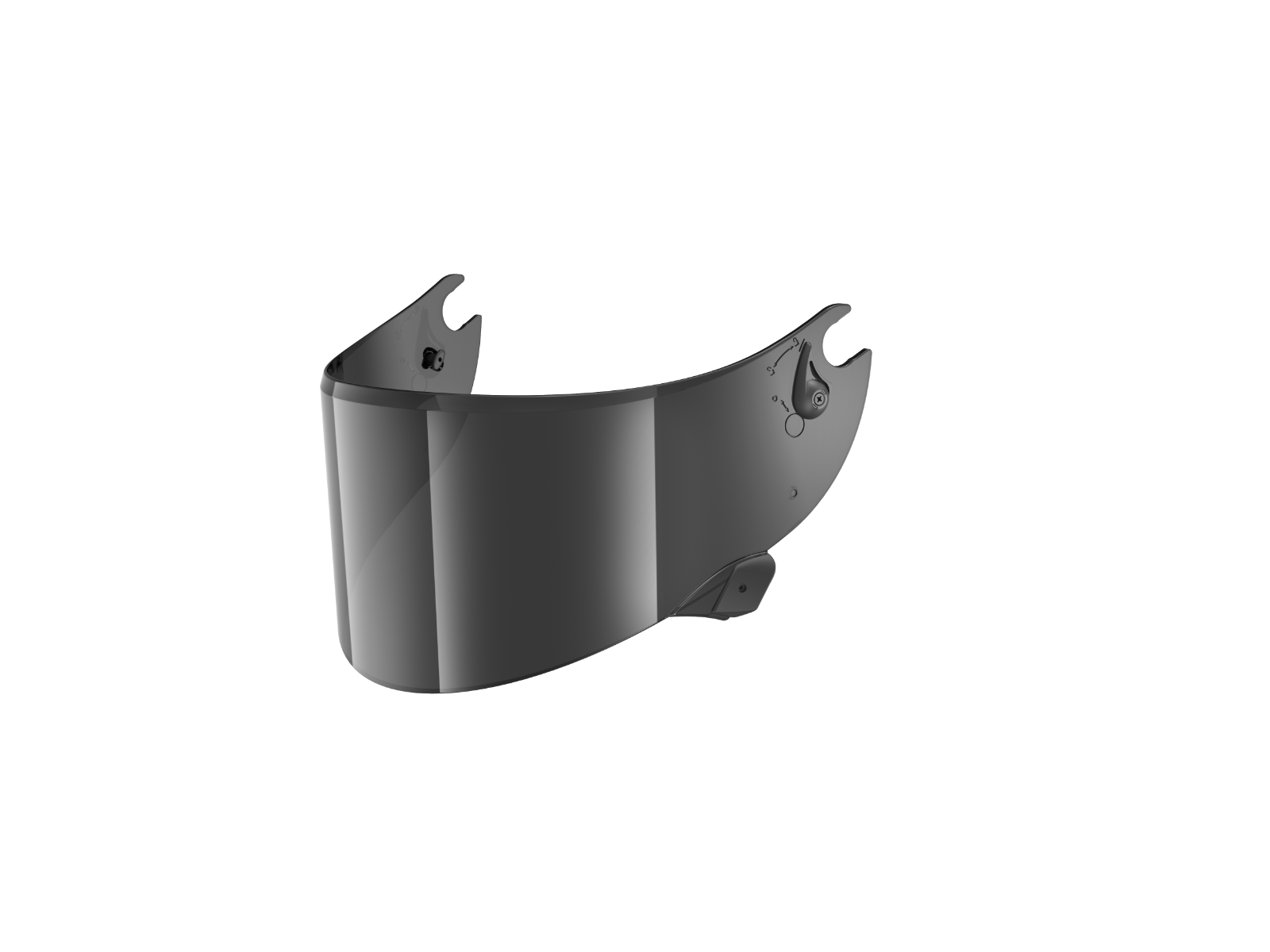 SHARK VISOR RACE-R/PRO DARK TINT AS AF