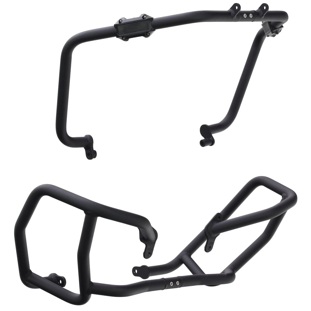 CrossPro Crash Guard Aluminium KTM 790 Adventure & R 2019-2021, 890 Adventure & R 2021 - Textured Black - Superseded from 2-CP19700510005