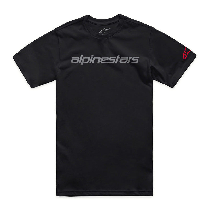 LINEAR WORDMARK 2.0 CSF TEE BLACK-GREY-RED