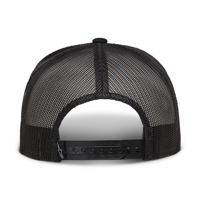 3D AGELESS TRUCKER HAT BLACK-RED