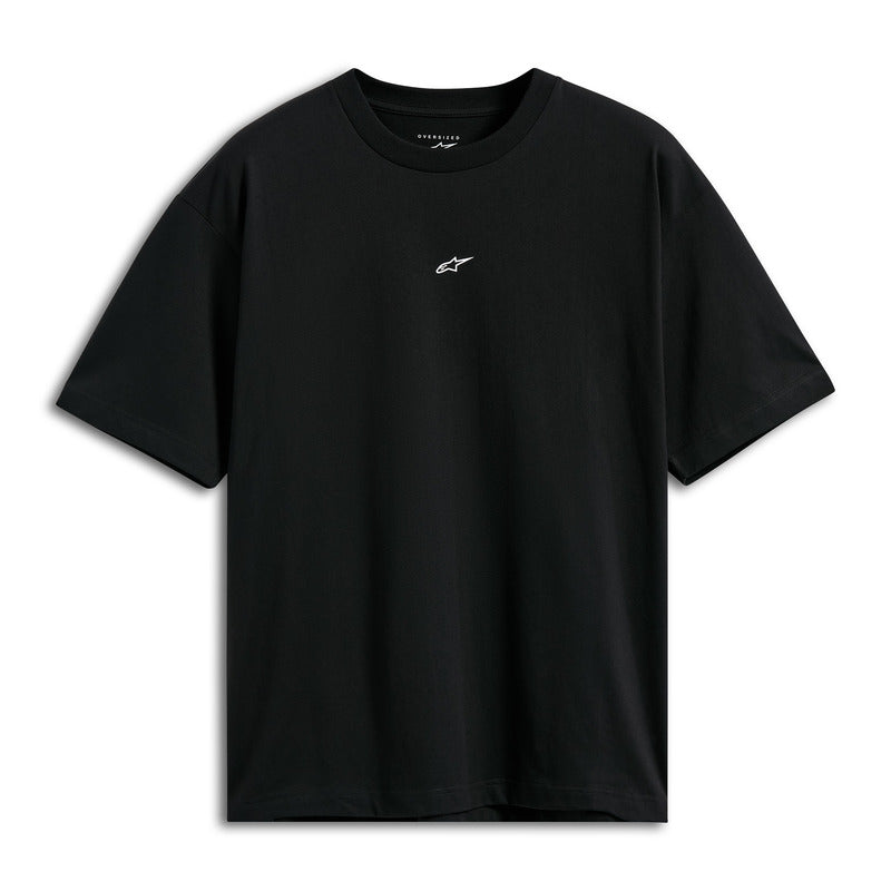 FOCUSED OVERSIZED SS CSF TEE BLACK