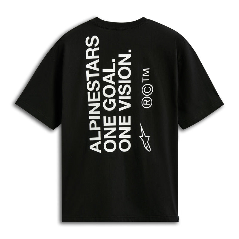 ONE OVERSIZED SS CSF TEE BLACK