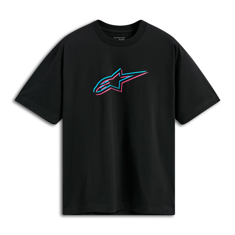 ALTER OVERSIZED SS CSF TEE BLACK
