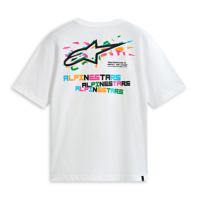 WILD OVERSIZED SS CSF TEE WHITE