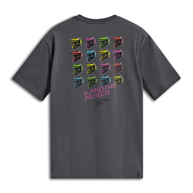 POP HELMET SS CSF TEE CHARCOAL