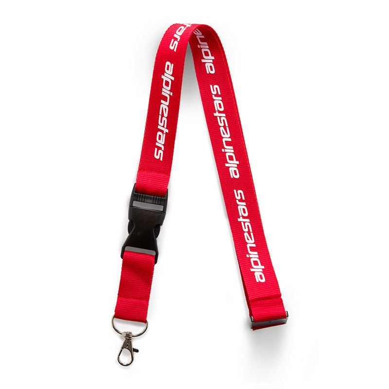 LINEAR LANYARD RED/WHITE