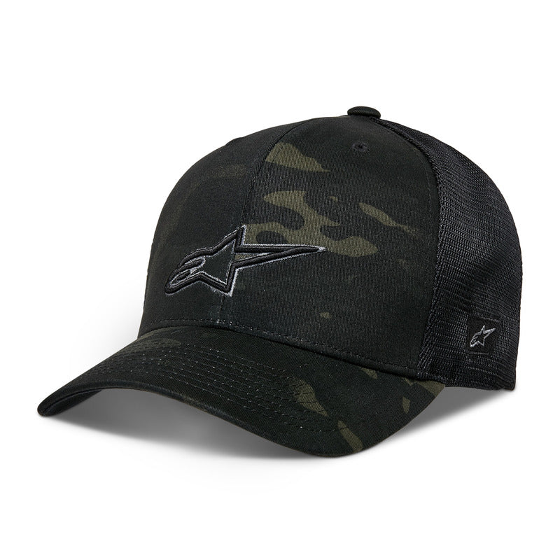 RECON CAMO TRUCKER HAT BLACK CAMO
