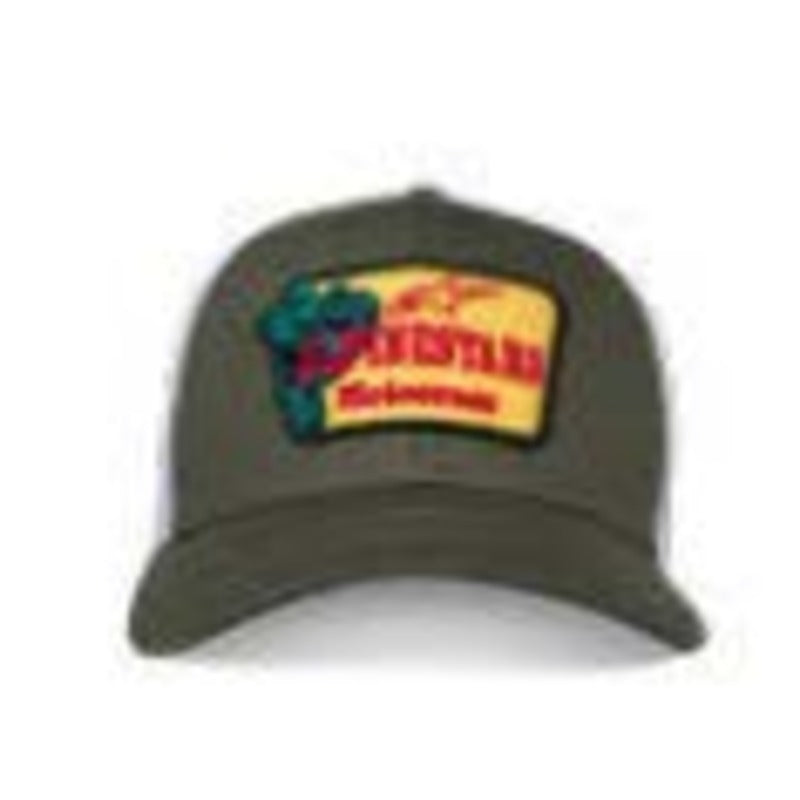 HARDWARE TRUCKER HAT MILITARY/WHITE