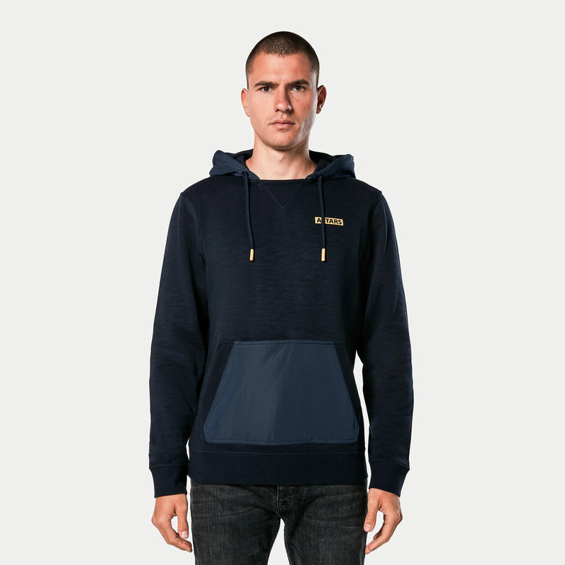 ROOTED HOODIE DARK NAVY