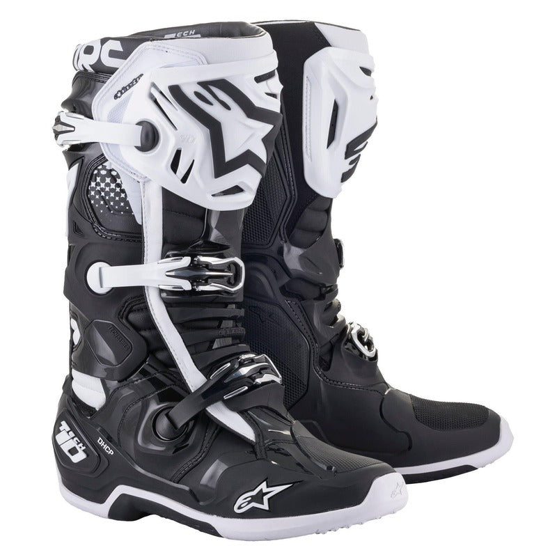 TECH 10 (MY20) BOOTS BLACK WHITE