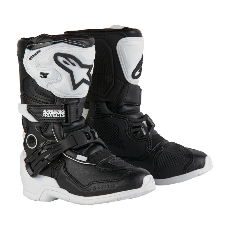 TECH 3S KIDS BOOTS WHITE-BLACK