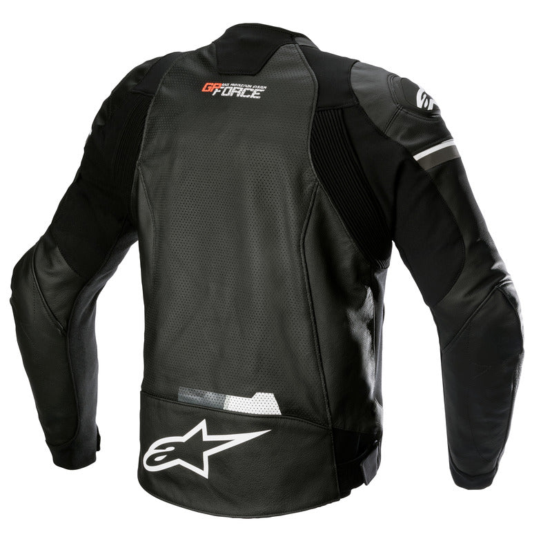 GP FORCE LEATHER JACKET AIRFLOW BLACK