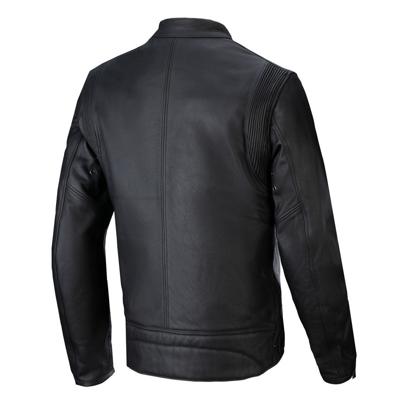 DYNO LEATHER JACKET BLACK BLACK