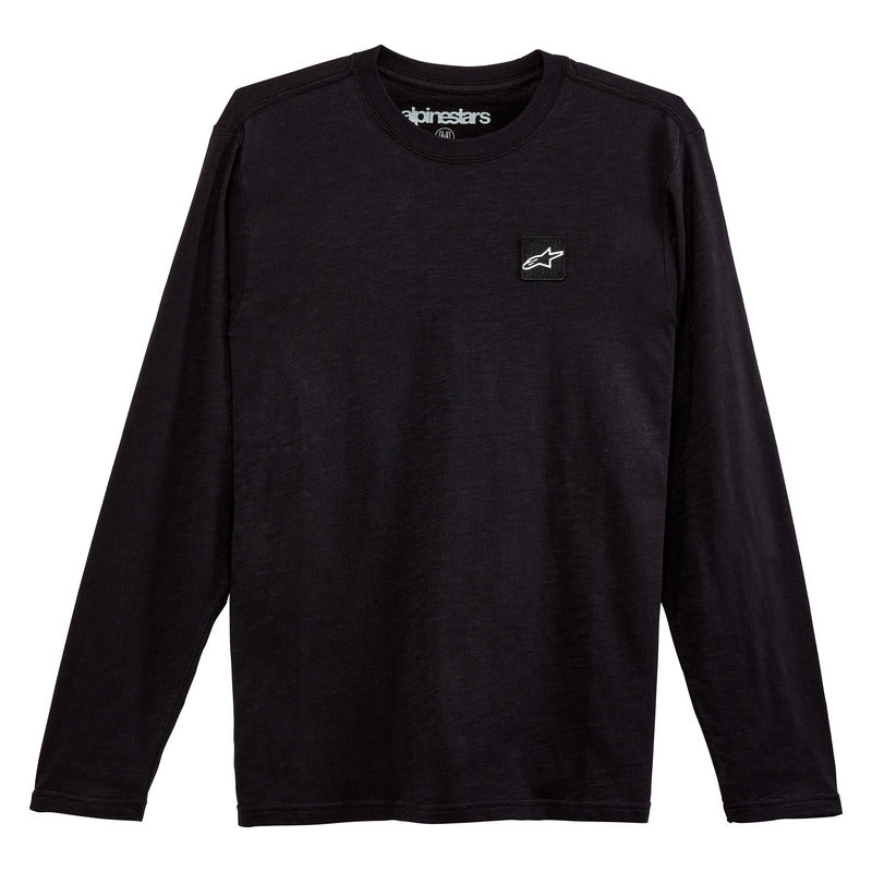 SPIRAL LS TEE BLACK