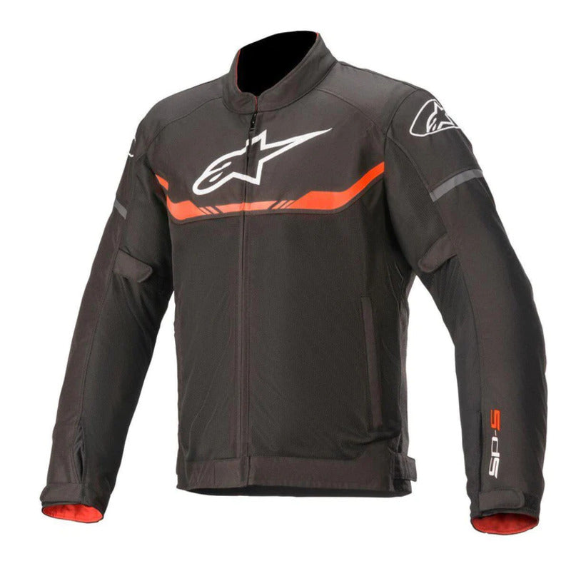 T SPS AIR JACKET BLACK FLURO-RED