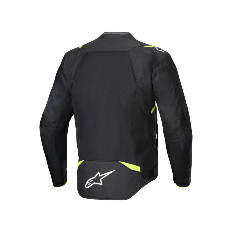 T SPS AIR V2 JACKET BLACK YELLOW-FLURO