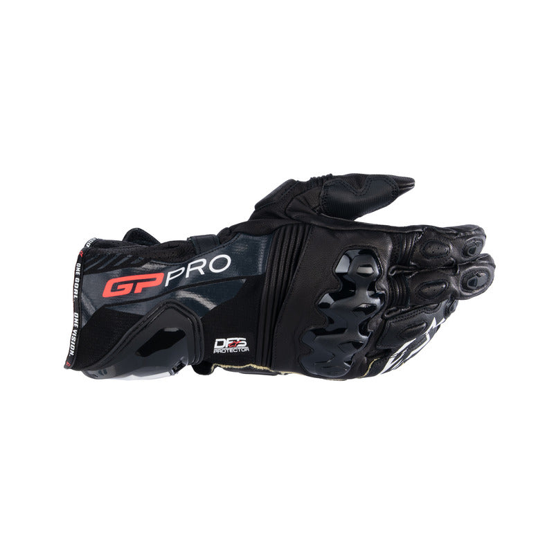 GP PRO R4 GLOVES BLACK
