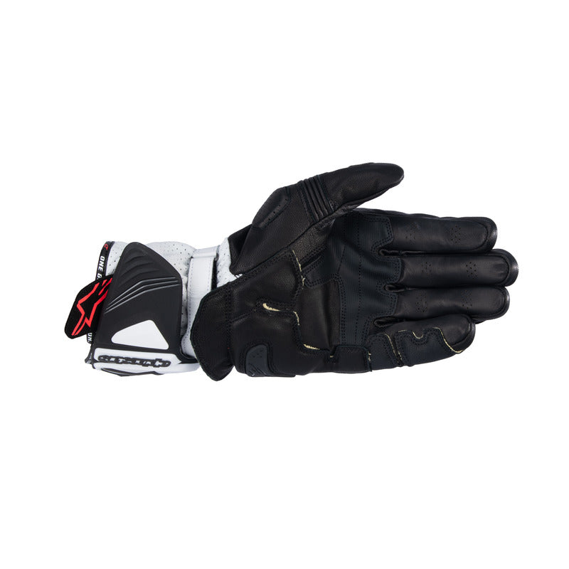 GP PRO R4 GLOVES BLACK WHITE