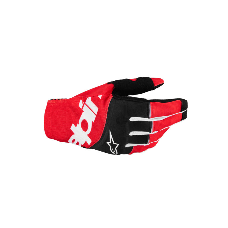 2025-2027 TECHSTAR GLOVES BLACK BRIGHT-RED