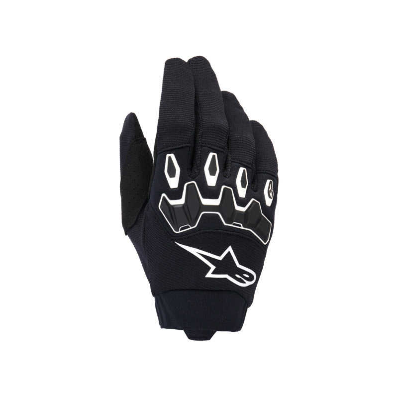 2026-2027 FULL BORE V2 GLOVES BLACK WHITE
