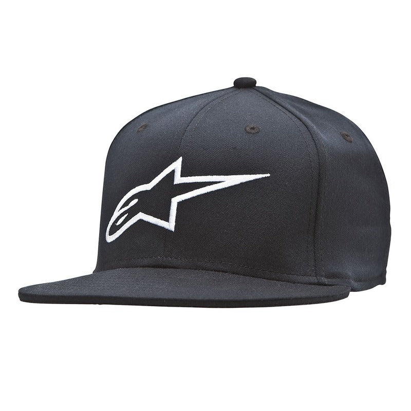 AGELESS FLATBILL HAT BLACK/WHITE
