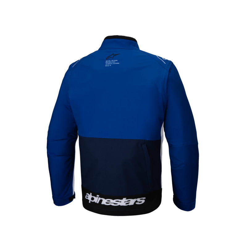 LITE-DURA SOFTSHELL JACKET NAVY BRIGHT-BLUE WHITE (7174)
