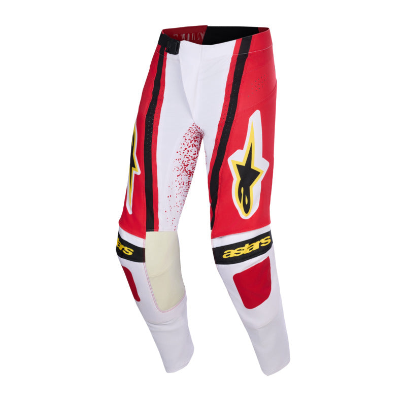 2026 TECHSTAR NOMUR PANTS LIGHT-GRAY RED BLACK