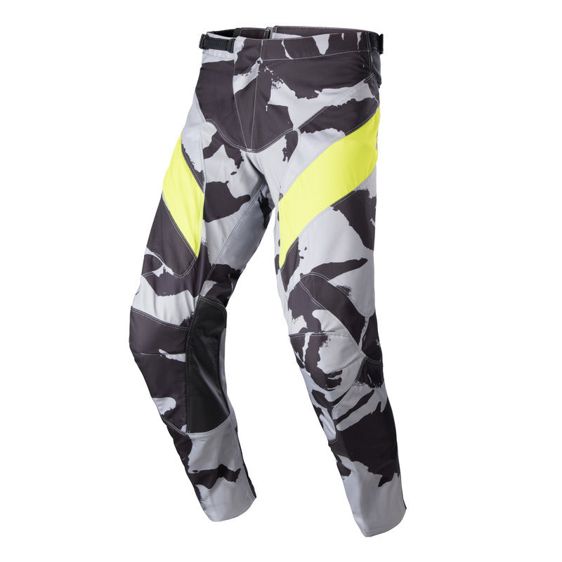 2023 RACER TACTICAL PANTS CAST GRAY CAMO YELLOWFLURO