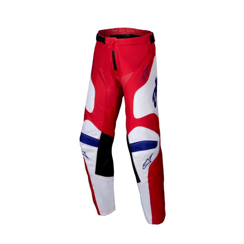 2025 YOUTH RACER VEIL PANTS BRIGHT-RED WHITE (3012)
