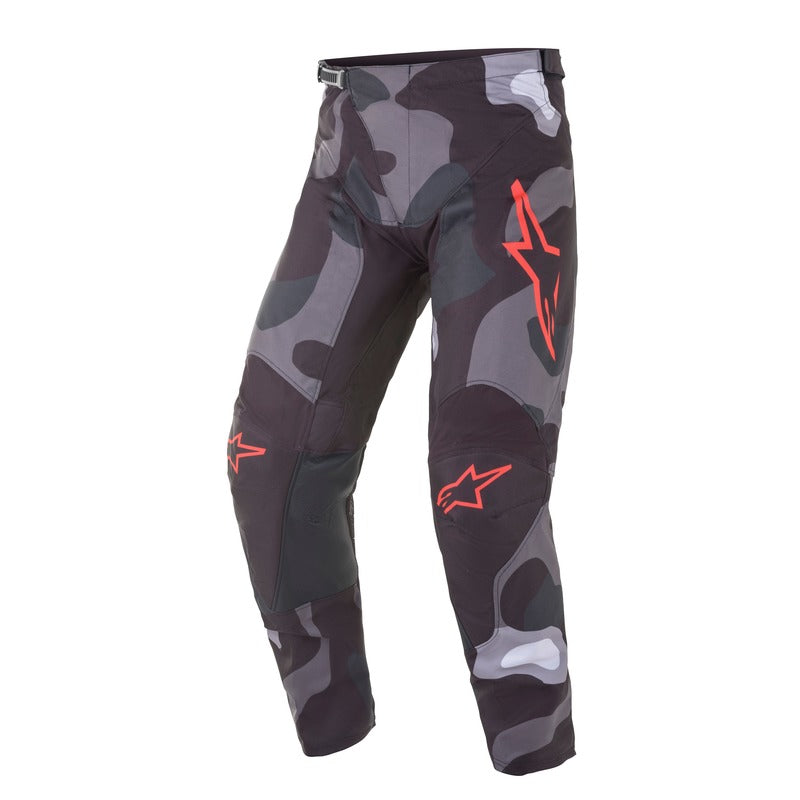 2021 YTH RACER TACTICAL PANT CAMO RED (9133)