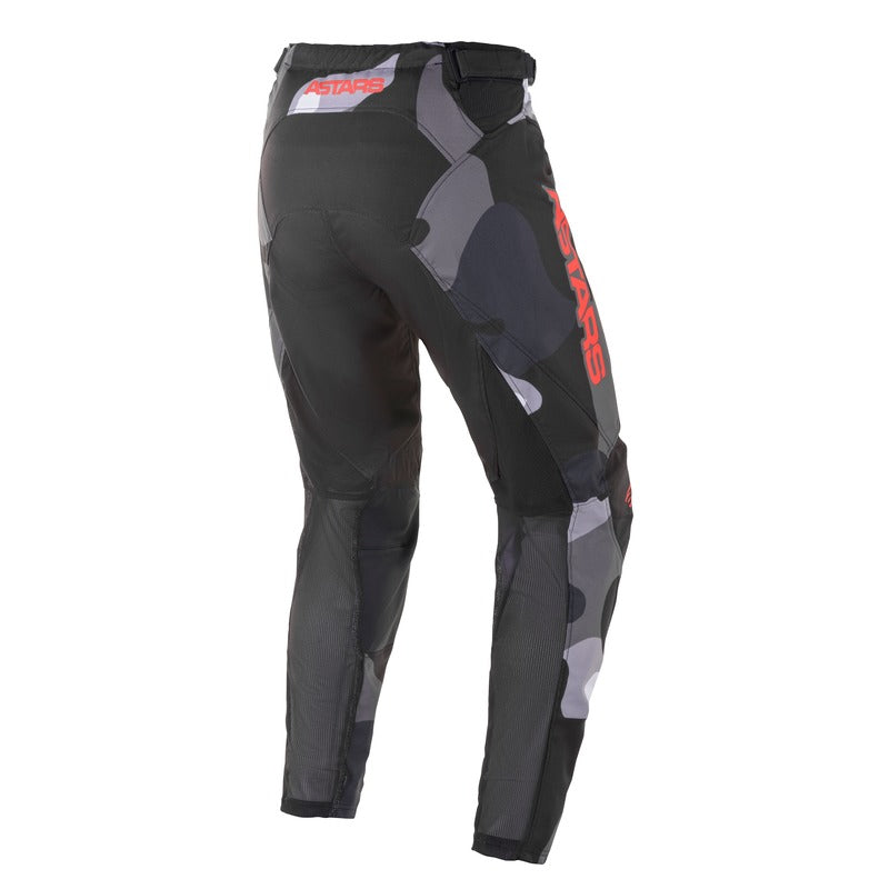 2021 YTH RACER TACTICAL PANT CAMO RED (9133)