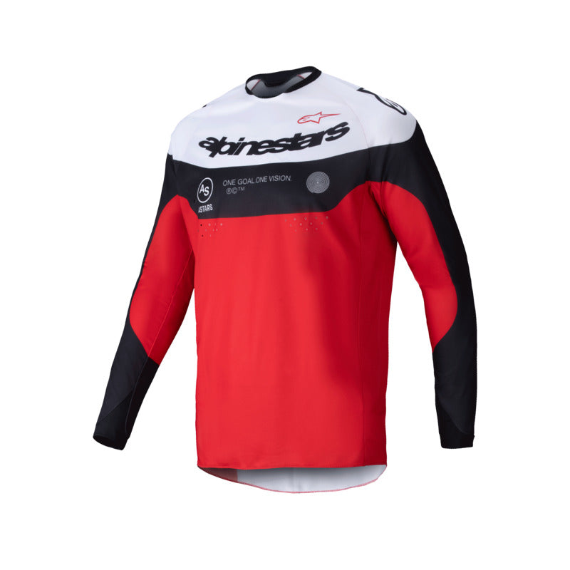 2025-2026 PRO-DURA JERSEY BLACK BRIGHT-RED FLURO-WHITE BLUE (1342)
