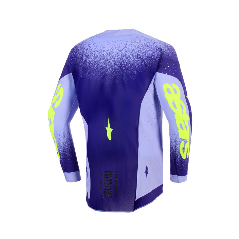 2026 SUPERTECH SCENZ JERSEY PURPLE FLURO-YELLOW