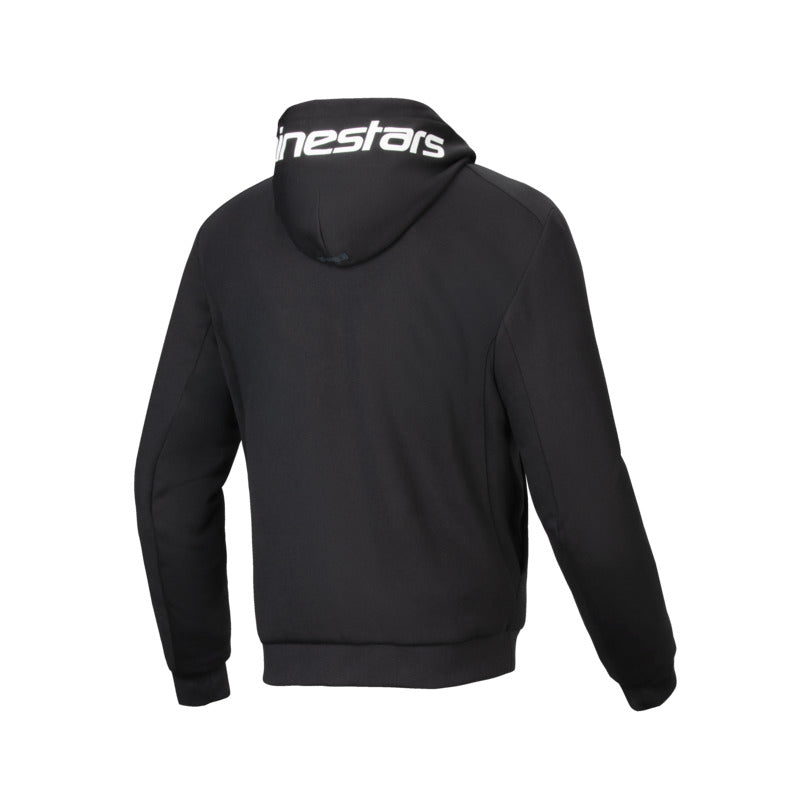 CHROME V2 SPORT HOODIE BLACK WHITE