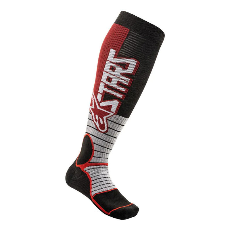 MX PRO SOCK RED BLACK