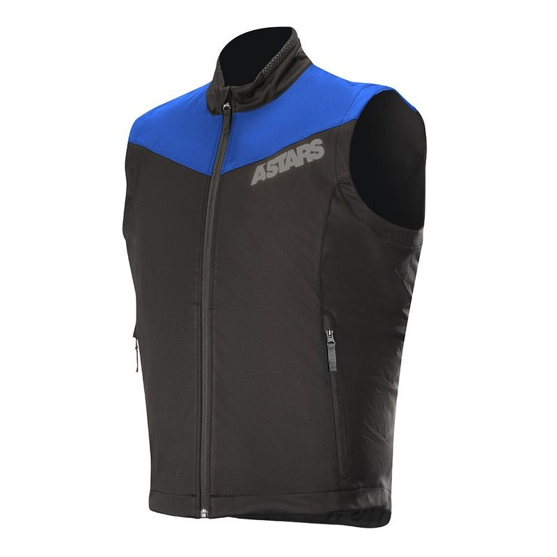 SESSION RACE VEST BLUE BLACK