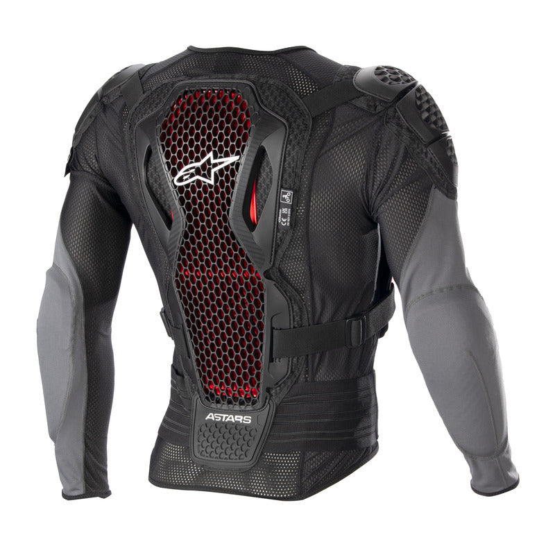 2023 BIONIC PLUS V2 PROTECTION JACKET BLACK ANTHRACITE RED