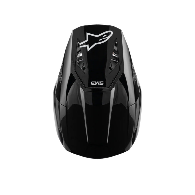 SM3 SOLID HELMET ECE 22.06 BLACK GLOSSY (1180)