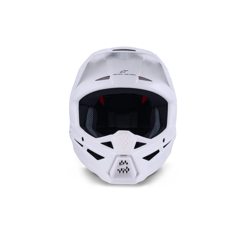 SM3 SOLID HELMET ECE 22.06 WHITE GLOSSY (2180)