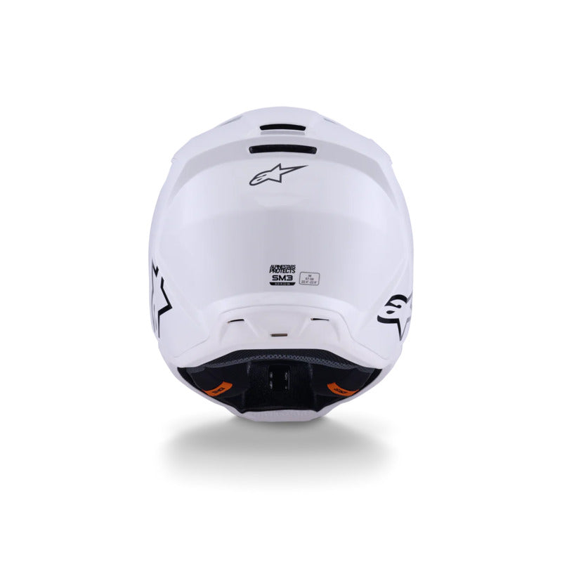 SM3 SOLID HELMET ECE 22.06 WHITE GLOSSY (2180)