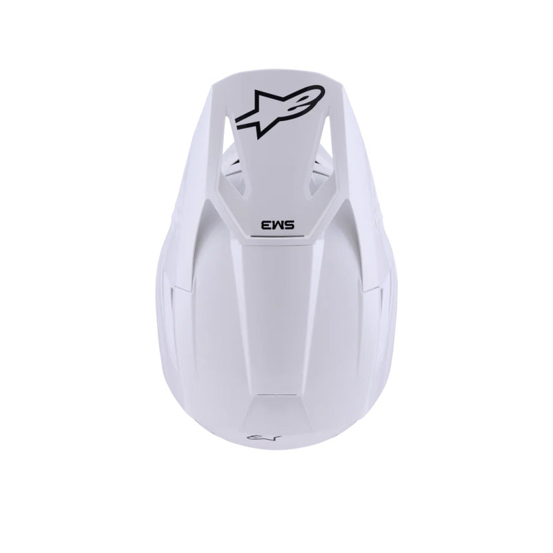 SM3 SOLID HELMET ECE 22.06 WHITE GLOSSY (2180)