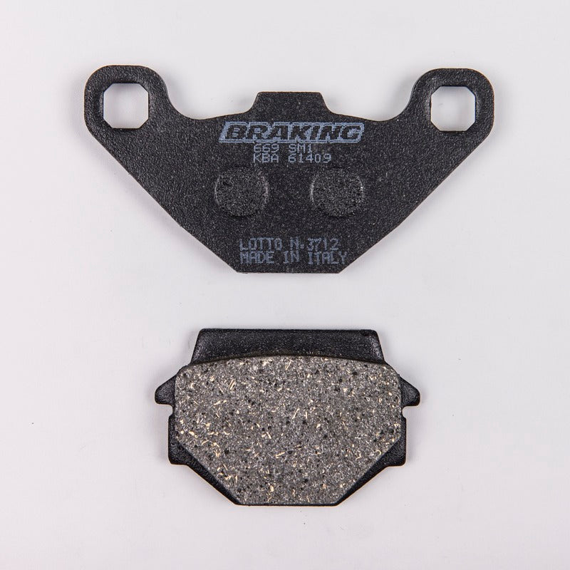 BRAKING PADS - 669 | SM1 SEMI METALLIC